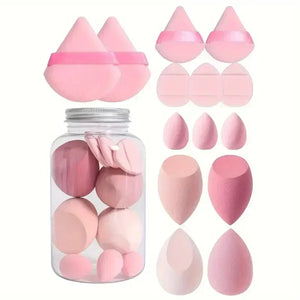 12/14Pcs Makeup Sponge Cosmetic Puff Foundation Sponges Blender Beauty