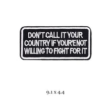 DIY Black White Words Letter Patches For Clothing Embroidered Badge Rock Hippie Iron On Clothes Sticker Badge Appliques Stripes
