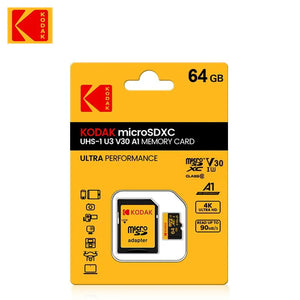 KODAK Micro SD 512GB 256GB Memory Card UP TO 100MB/s C10 U3 32GB 64GB