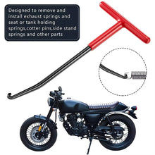 1pc Motorcycle Exhaust Spring Hook T Shaped Handle Exhaust Pipe Spring