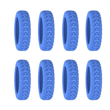 8PCS/Set Suitcase Wheels Protection Cover with Silent Sound Silicone