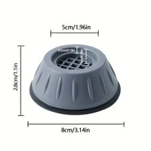 4pcs Anti Vibration Feet Pads Rubber Mat Slipstop Silent Dampers Stand