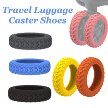 8PCS/Set Suitcase Wheels Protection Cover with Silent Sound Silicone