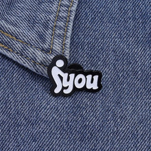 Funny Design Creative Cute Enamel Brooch Backpack Hat Decoration Metal Lapel Pin Badge For Friend Hat Clothing Accessories