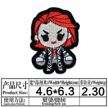 Marvel Spiderman Avengers Superhero  Embroidery Patch Clothing Thermoadhesive Patches on Clothes DIY Garment Jacket Accessories