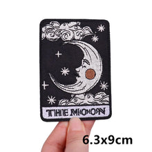 Animal Tarot Embroidery Patch Iron On Patches For Clothing Thermoadhesive Patches Cartoon Cat Patches On Clothes Sewing Stickers
