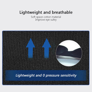 3D Sleeping Mask Eyepatch Block Out Light Eye Mask Soft Cover Rest