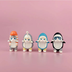 Sonny Angel Mofusand Cats Blind Box Hippers Action Figures Cute