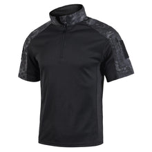 Summer Men's Outdoor Tactical Frog Suit Short Sleeve Camouflage Training Combat Shirt Breathable Tops Lightweight Fast Drying