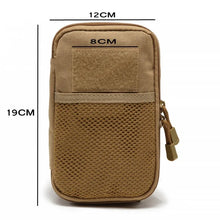 Molle Tactical EDC Pouch Waist Bag Mobile Phone Holder Outdoor Sports Hiking Camping Hunting Accessories EMT Organizer Pouches