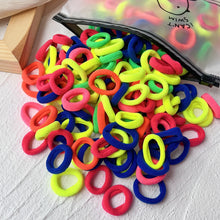 20/50pcs Kids Elastic Hair Bands Girls Sweets Scrunchie Rubber Band