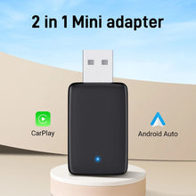2025 NEW Wireless Carplay Adapter Android Auto 2in1 Smart Mini Box