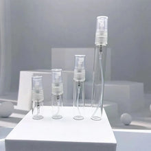 5/10Pcs 3ml 5ml 10ml Clear Mini Perfume Glass Bottle Empty Cosmetics