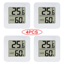 4pcs Digital Thermometer Hygrometer Indoor Mini Temperature LCD