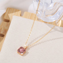 1PC Luxury Cube Jewelry Set, Women's Elegant Necklace, Earrings & Ring