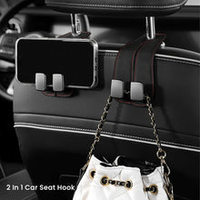 2 in 1 Car Hook For Car Rear Seat Back Hooks Headrest Hanger Clip