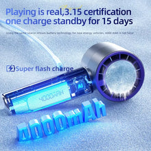 2025 New Semiconductor Refrigeration High-speed Handheld Electric Fan