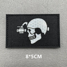 3D Tactical Patches IR Reflective Badge on Backpack Vest Clothing DIY Morale Tactical Badges Hook&Loop Laser Cut Supplies