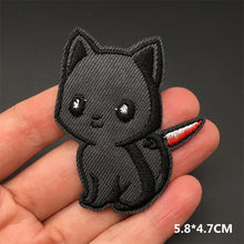 Punk Embroidered Patches for Clothing Iron on Patches Appliques Diy Anime Clothes Thermoadhesive Stickers