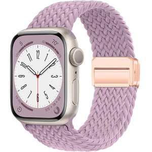 Braided Strap For Apple Watch Band 44mm 40mm 45mm 49mm 41mm 38 buckle