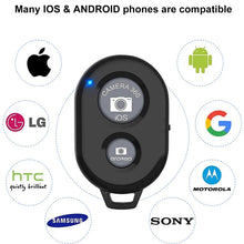 Bluetooth Camera Remote for Smartphones Wireless Phone Camera Remote