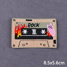 Warning Letters Embroidery Patches For Jeans Good Vibes Iron On patch Thermoadhesive Patches For Clothes Applique Stickes Logo
