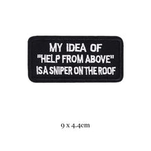 DIY Black White Words Letter Patches For Clothing Embroidered Badge Rock Hippie Iron On Clothes Sticker Badge Appliques Stripes