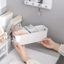 10pcs multifunctional storage box durable large-capacity desktop