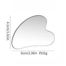 1Pcs Stainless Steel Gua Sha Scraper Massager For Face Neck Body