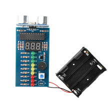 DC 4.5-6V Ultrasonic Distance Measurer Module Soldering Practice Kit With LED Lights DIY Kit Ultrasonic Ranging Alarm