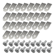 30PCS Lawn Mower Trimmer Blades 35x18x0.75mm Grass Cutter Replacement