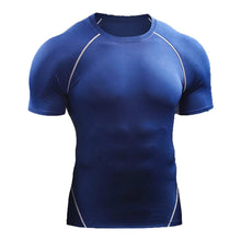 2024 Compression T Shirt Men Summer Sportswear Running T-shirt Elastic