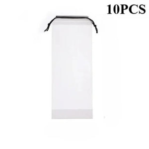 10pcs Beam Mouth Waterproof Umbrella Storage Bag Plastic Bag