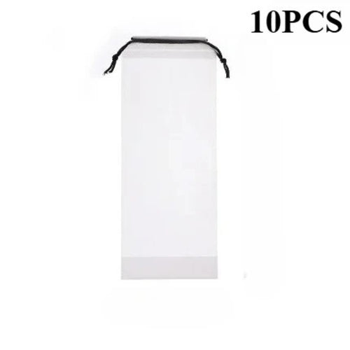 10pcs Beam Mouth Waterproof Umbrella Storage Bag Plastic Bag