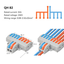 1/5/10 PCS 1 in Multiple Out Fast Electrical Connectors Universal