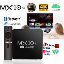 android tv box decoder 2024 4k android 13 mx10 f1 digital wholesale