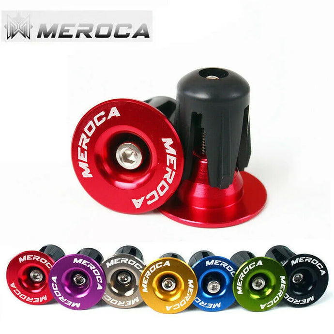 Bicycle Bar End Plug Road Mountain Bike Handlebar End Cap Aluminum