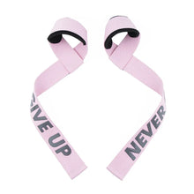 1 Pair Gym Sports Fitness Wrist Band Anti-slip Pull Up Weight Lifting