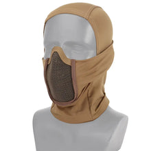 Tactical Balaclava Mask Mouth Protection Half Face Mask Breathable Mesh Airsoft Headgear Low Profile Hunting Accessories