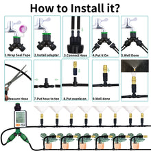 15M-30M Outdoor Misting Cooling System Garden Irrigation Watering