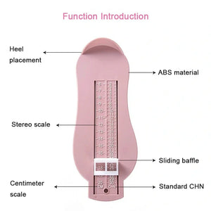 Baby Foot Length Measure Gauge Kids Toddler Shoe Size Boy Girl