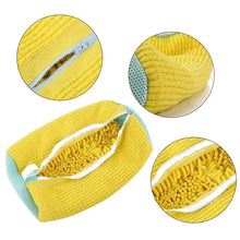 1/2PCS Washing Shoes Bag Cotton Laundry Fluffy Fibers Easily Remove