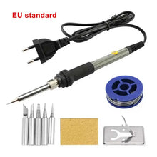 60W Adjustable Temperature Electric Soldering Iron EU 220V / US 110V