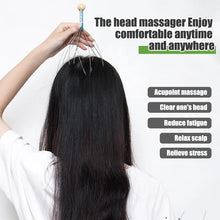 1pcs Head Massager Scratching Octopus Scalp Tool Non Soul Extractor