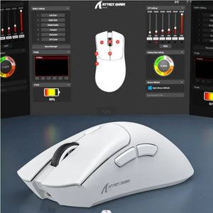 Attack Shark R1 Wireless gamer mouse,PAW3311 1KHZ 18000dpi,Bluetooth