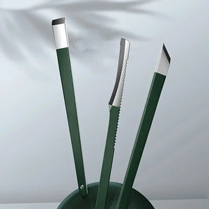 7/10/12/18 pcs Spring Green New Stainless Steel Nail Clippers Set