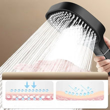 3 Modes Large Panel Shower Head 13cm High Pressure Spa Adjustable