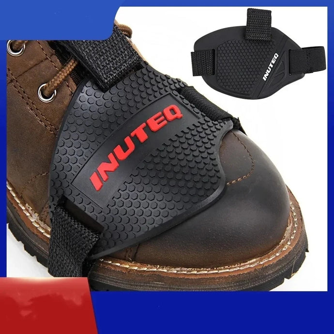 1pc Motorcycle Shift Pad Rubber Boot Protective Cover Adjustable