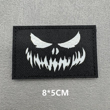 3D Tactical Patches IR Reflective Badge on Backpack Vest Clothing DIY Morale Tactical Badges Hook&Loop Laser Cut Supplies