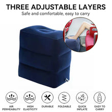 1pcs Inflatable Cushion, Footrest, Inflatable Stool, Travel Cushion,